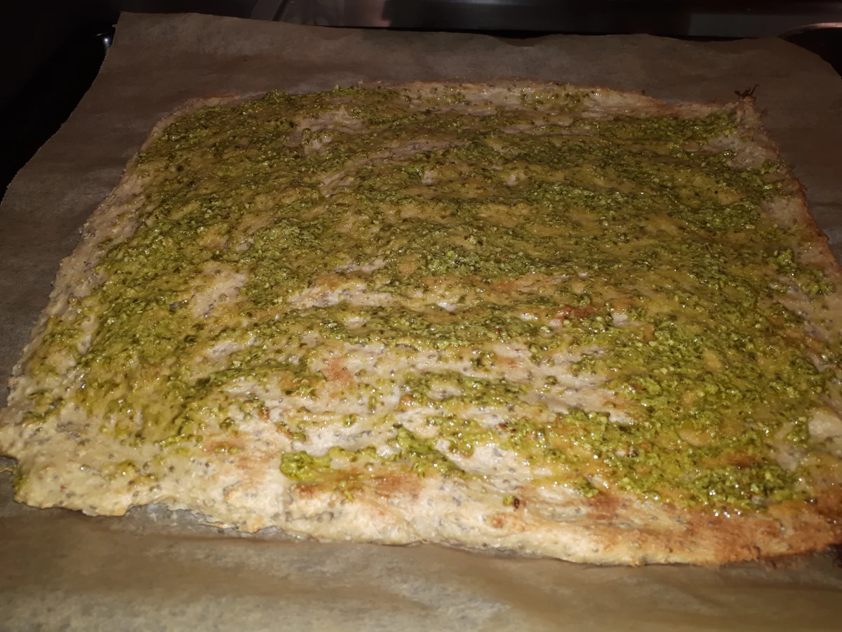 BiNe` S FLAMMKUCHEN MIT CHIASAMEN - Rezept - Bild Nr. 5256