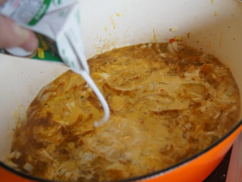 Rezept: Hähnchencurry mit Jasmin-Erbsen-Reis Bild Nr. 5296 Hähnchencurry mit Jasmin-Erbsen-Reis - Rezept - Bild Nr. 5296