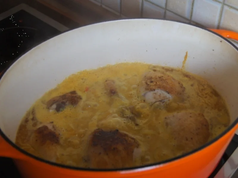 Rezept: Hähnchencurry mit Jasmin-Erbsen-Reis Bild Nr. 5298 Hähnchencurry mit Jasmin-Erbsen-Reis - Rezept - Bild Nr. 5298