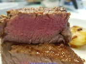 Filetsteak`s (medium) mit Stiltonsosse à la Biggi - Rezept - Bild Nr. 5261