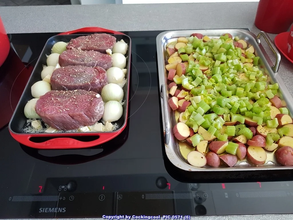 Rezept: Filetsteak`s (medium) mit Stiltonsosse à la Biggi Bild Nr. 5267 Filetsteak`s (medium) mit Stiltonsosse à la Biggi - Rezept - Bild Nr. 5267