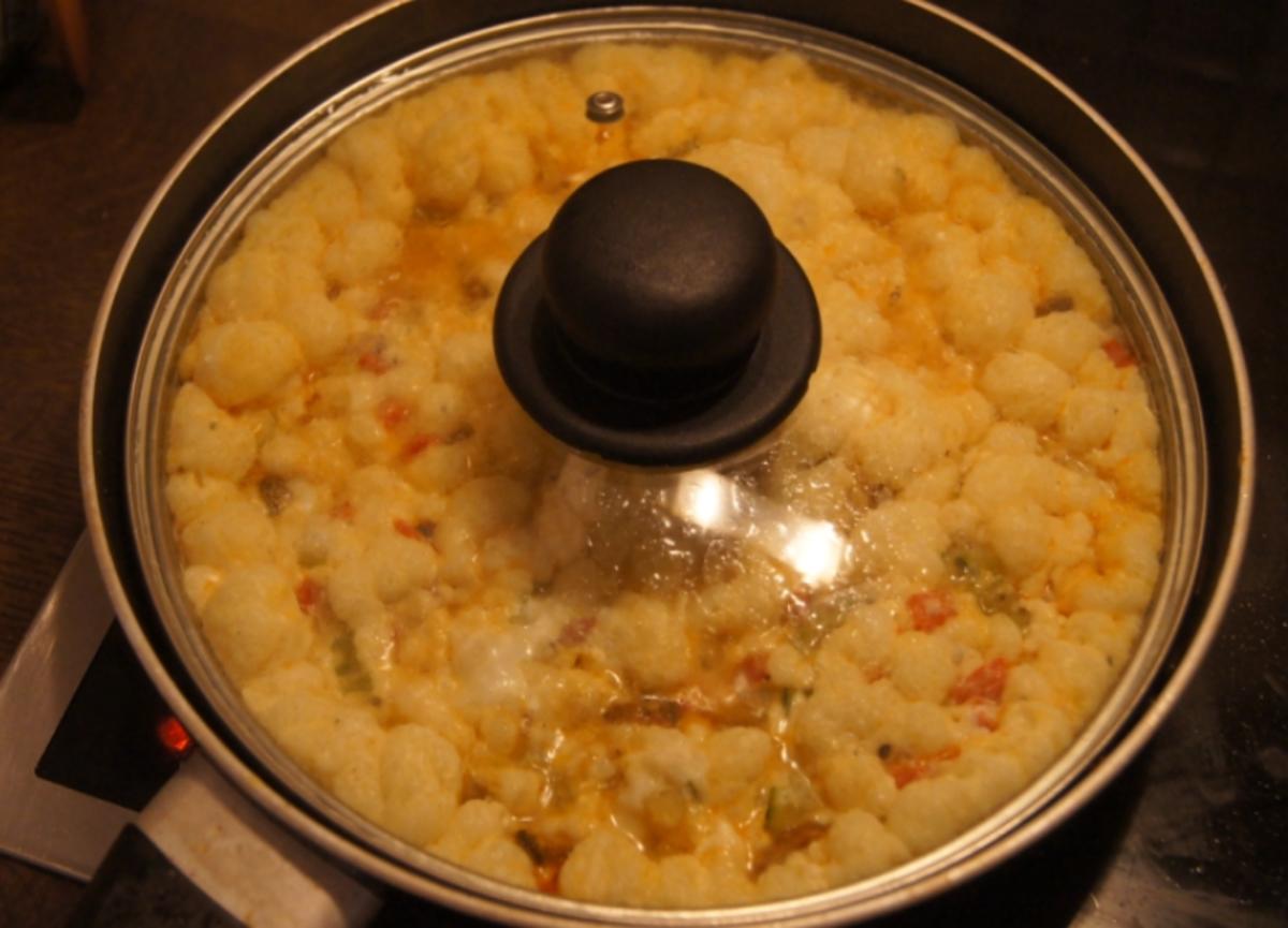 Omelett mit pikanten Gemüsemix - Rezept - Bild Nr. 5279