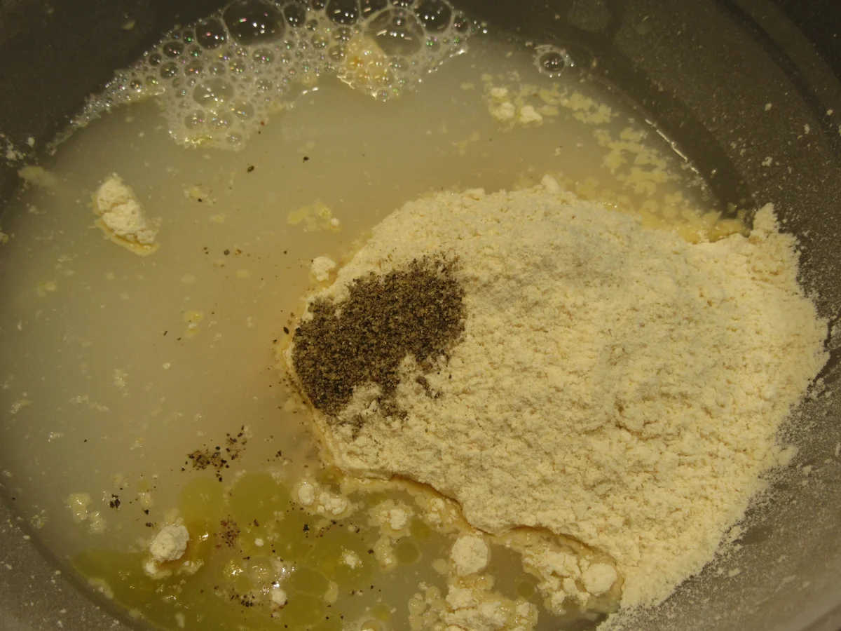 Rezept: Vollwert: Socca mit Gemüseauflage Bild Nr. 5282 Vollwert: Socca mit Gemüseauflage - Rezept - Bild Nr. 5282