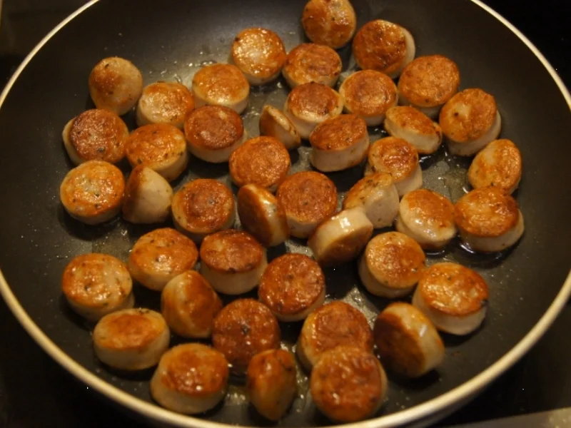 Rezept: Currywurst mit selbst gemachter Sauce Bild Nr. 5284 Currywurst mit selbst gemachter Sauce - Rezept - Bild Nr. 5284