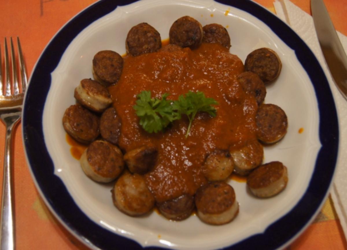 Currywurst mit selbst gemachter Sauce - Rezept - Bild Nr. 5287