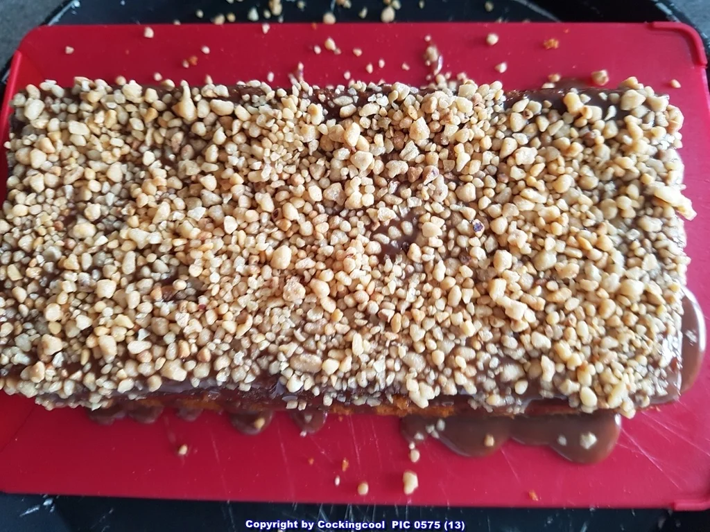 Schoko Haselnuss Krokant Butterkuchen - Rezept - Bild Nr. 5296