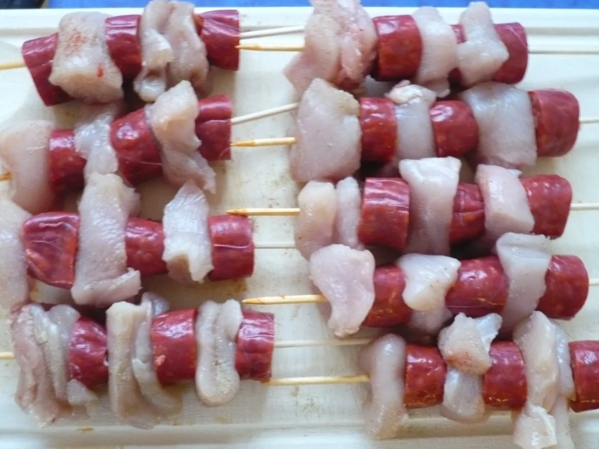 Herzhafte Chorizo - Spieße - Rezept - Bild Nr. 4