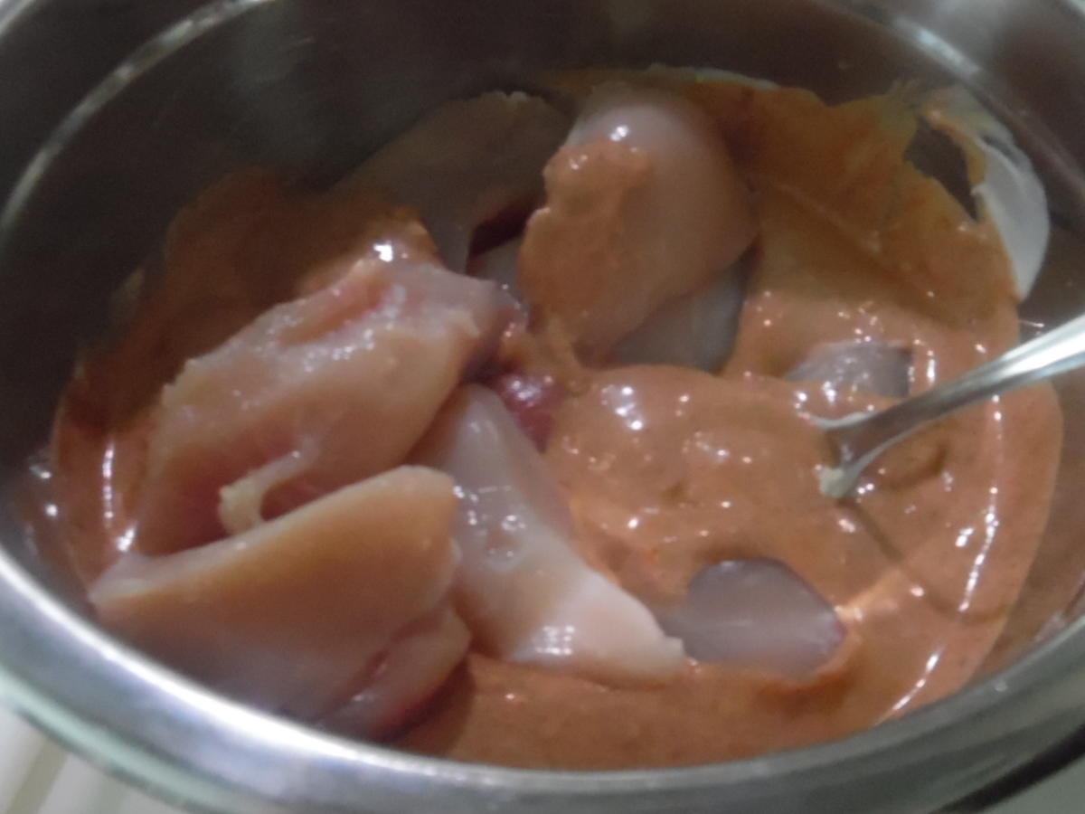 Tandoori Chicken mit Aloo Gobi indischer Blumenkohl - einfach - von ...