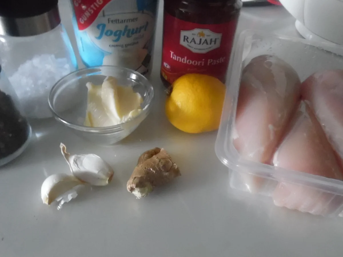 Tandoori Chicken mit Aloo Gobi (indischer Blumenkohl) - Rezept - Bild Nr. 5315