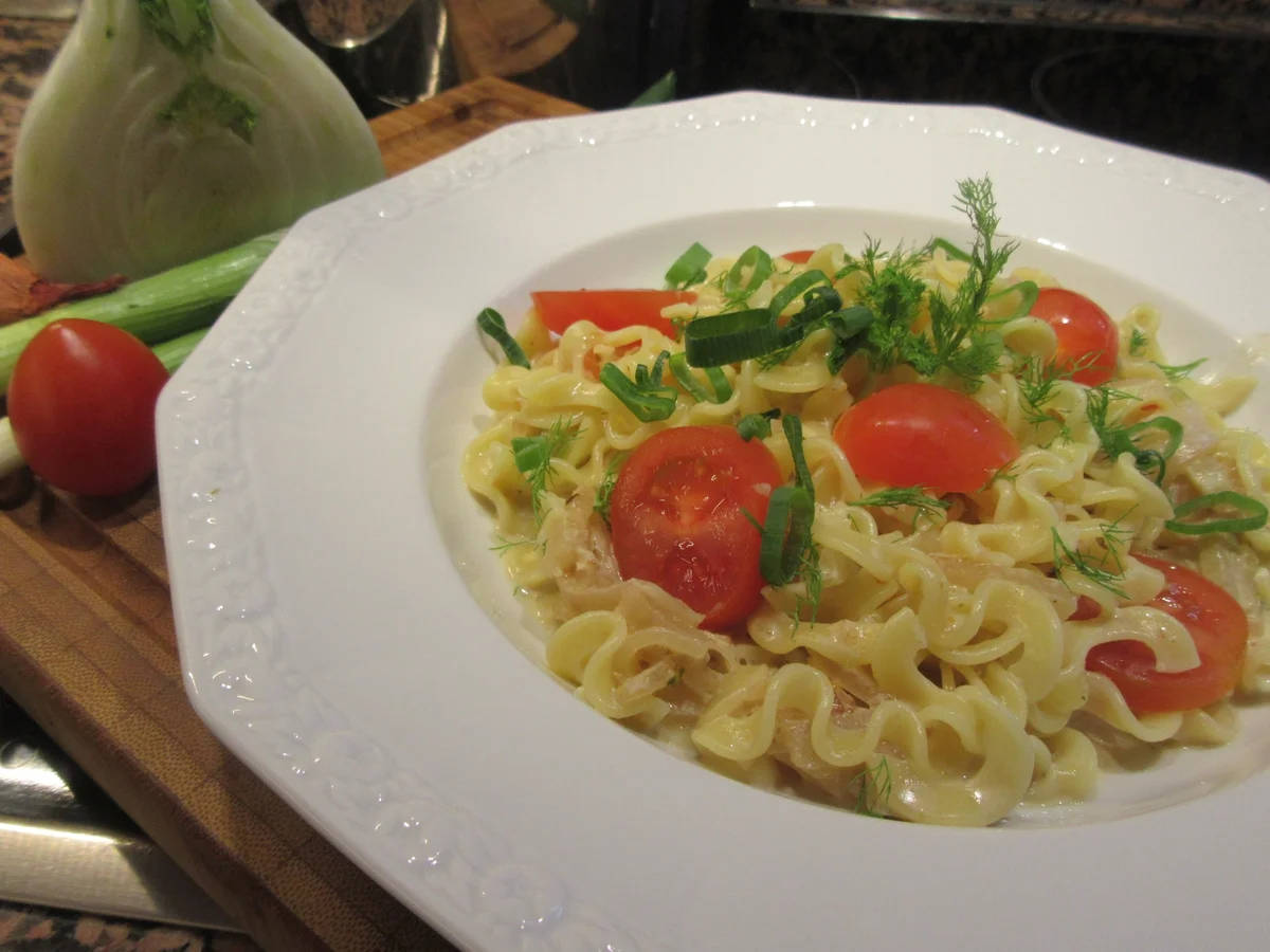 Rezept: Pasta: Pasta con Finocchio Bild Nr. 5305 Pasta: Pasta con Finocchio - Rezept - Bild Nr. 5305