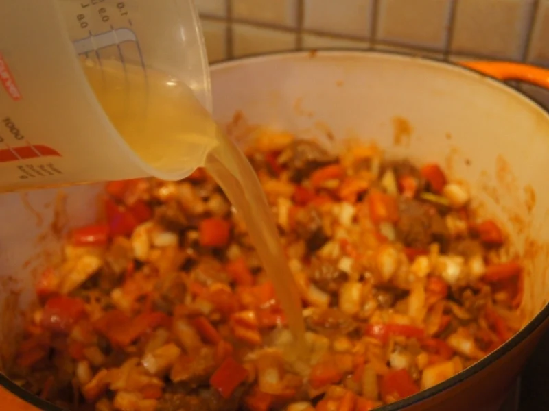 Rezept: Feuriger Spitzpaprika-Tafelspitz-Gulasch Bild Nr. 5315 Feuriger Spitzpaprika-Tafelspitz-Gulasch - Rezept - Bild Nr. 5315