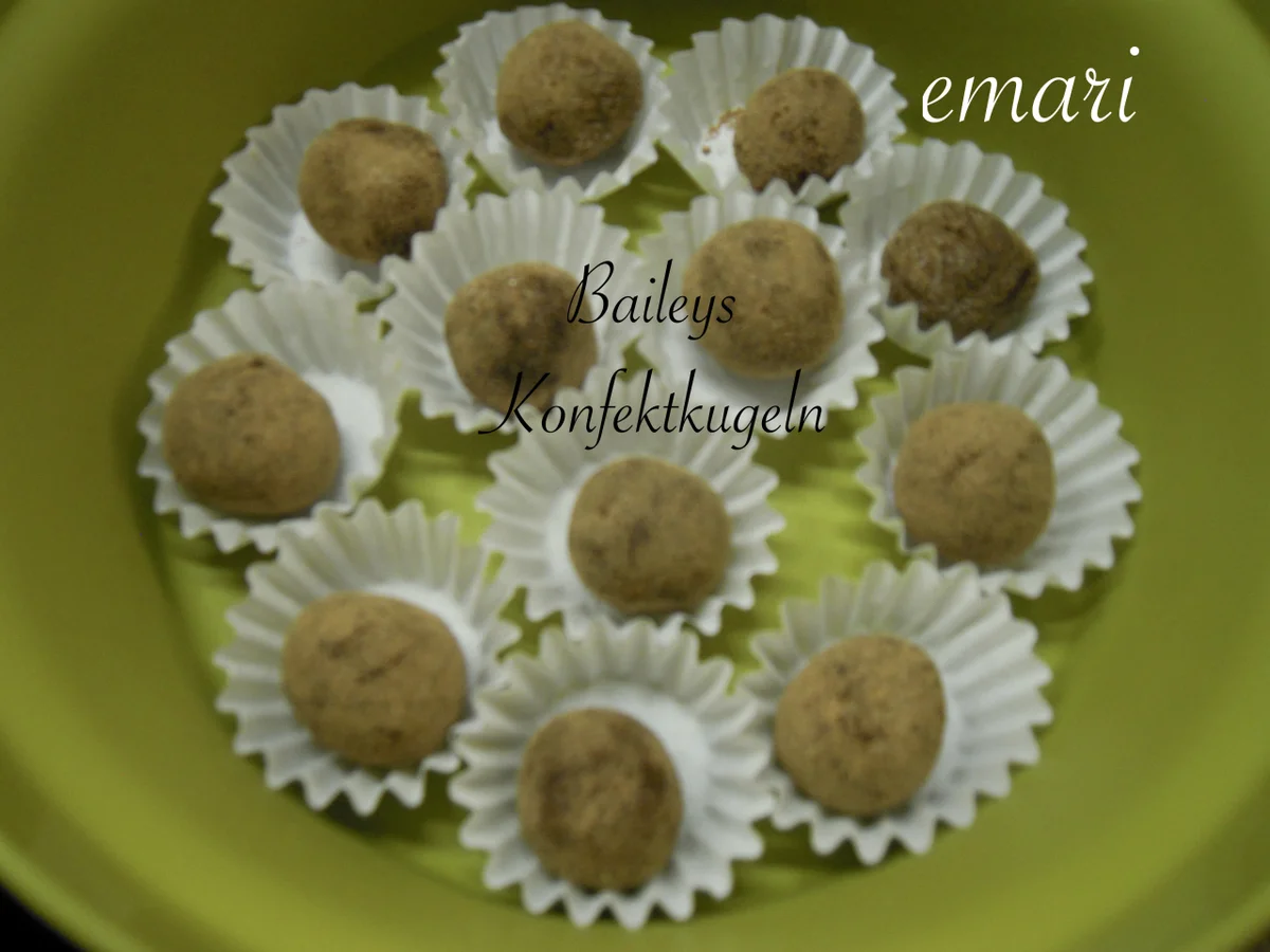 Baileys Konfekt Kugeln - Rezept - Bild Nr. 2