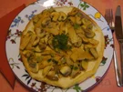 Omelett mit Bambus-Champignon-Füllung - Rezept - Bild Nr. 5306
