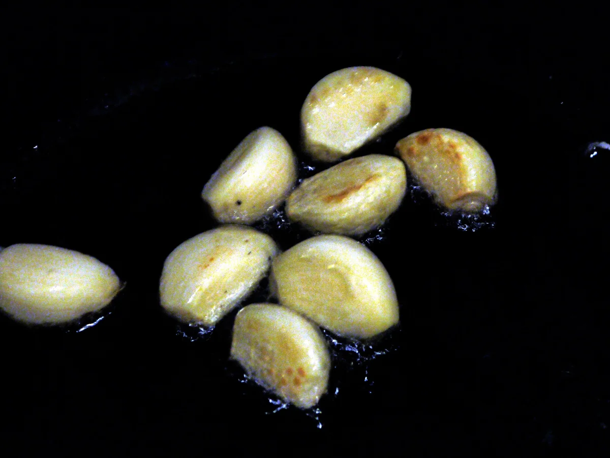 Rezept: Schweinefleisch in Knoblauchsauce Bild Nr. 5305 Schweinefleisch in Knoblauchsauce - Rezept - Bild Nr. 5305