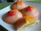 Rezept: Orangen-Törtchtchen, gefüllt Bild Nr. 5333 Orangen-Törtchtchen, gefüllt - Rezept - Bild Nr. 5333