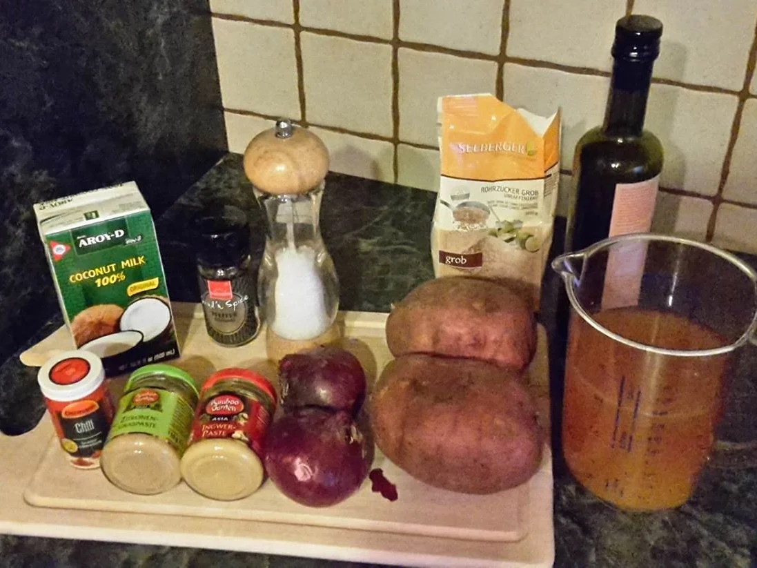 Rezept: Süßkartoffelsuppe mit Ingwer Bild Nr. 5311 Süßkartoffelsuppe mit Ingwer - Rezept - Bild Nr. 5311