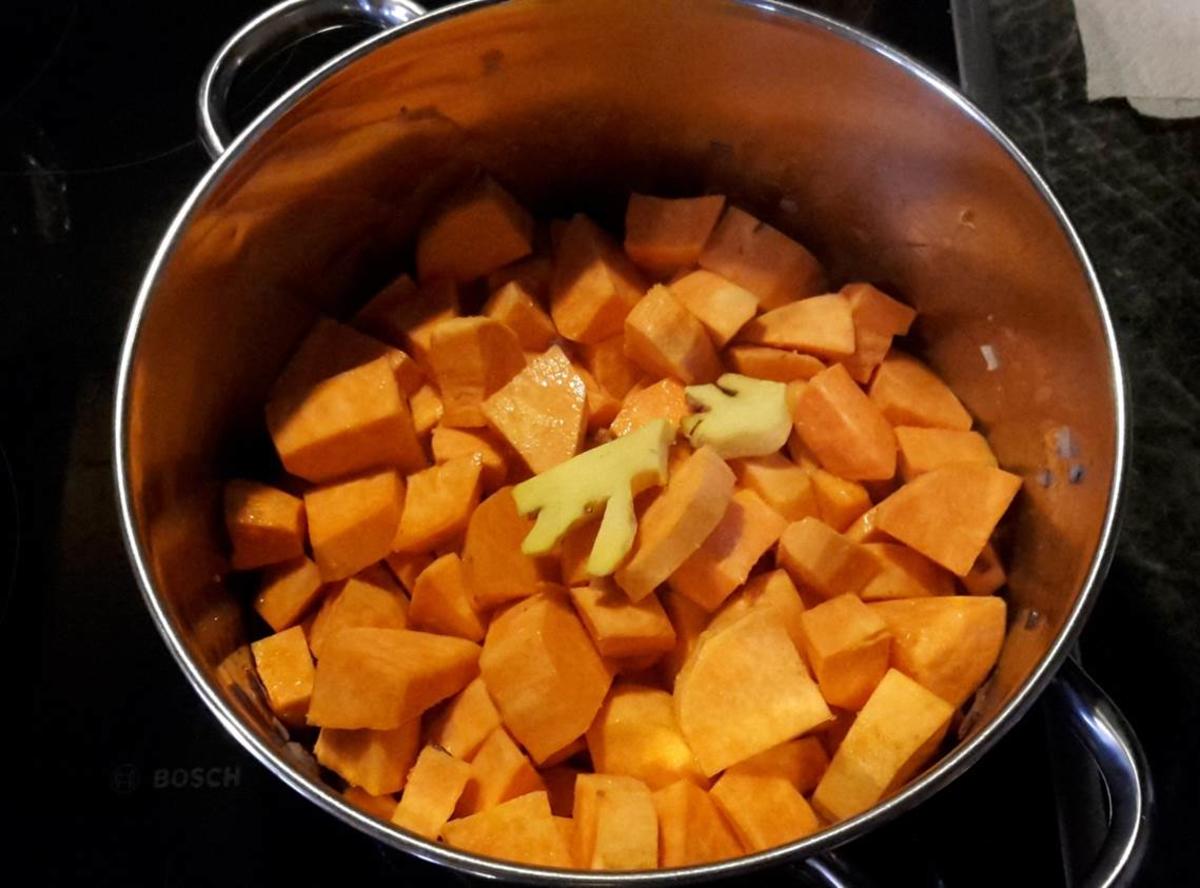 Süßkartoffelsuppe mit Ingwer - Rezept - Bild Nr. 5312