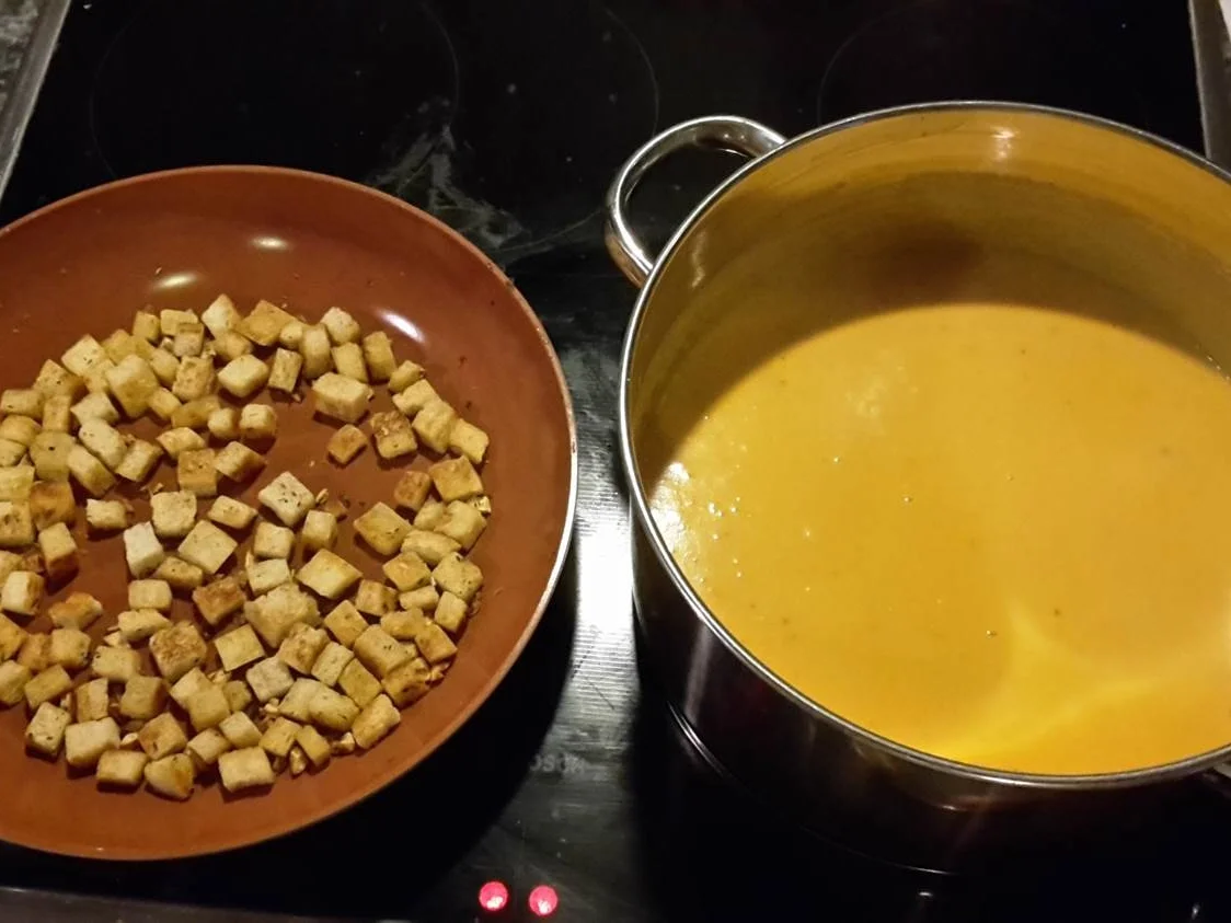 Rezept: Süßkartoffelsuppe mit Ingwer Bild Nr. 5317 Süßkartoffelsuppe mit Ingwer - Rezept - Bild Nr. 5317