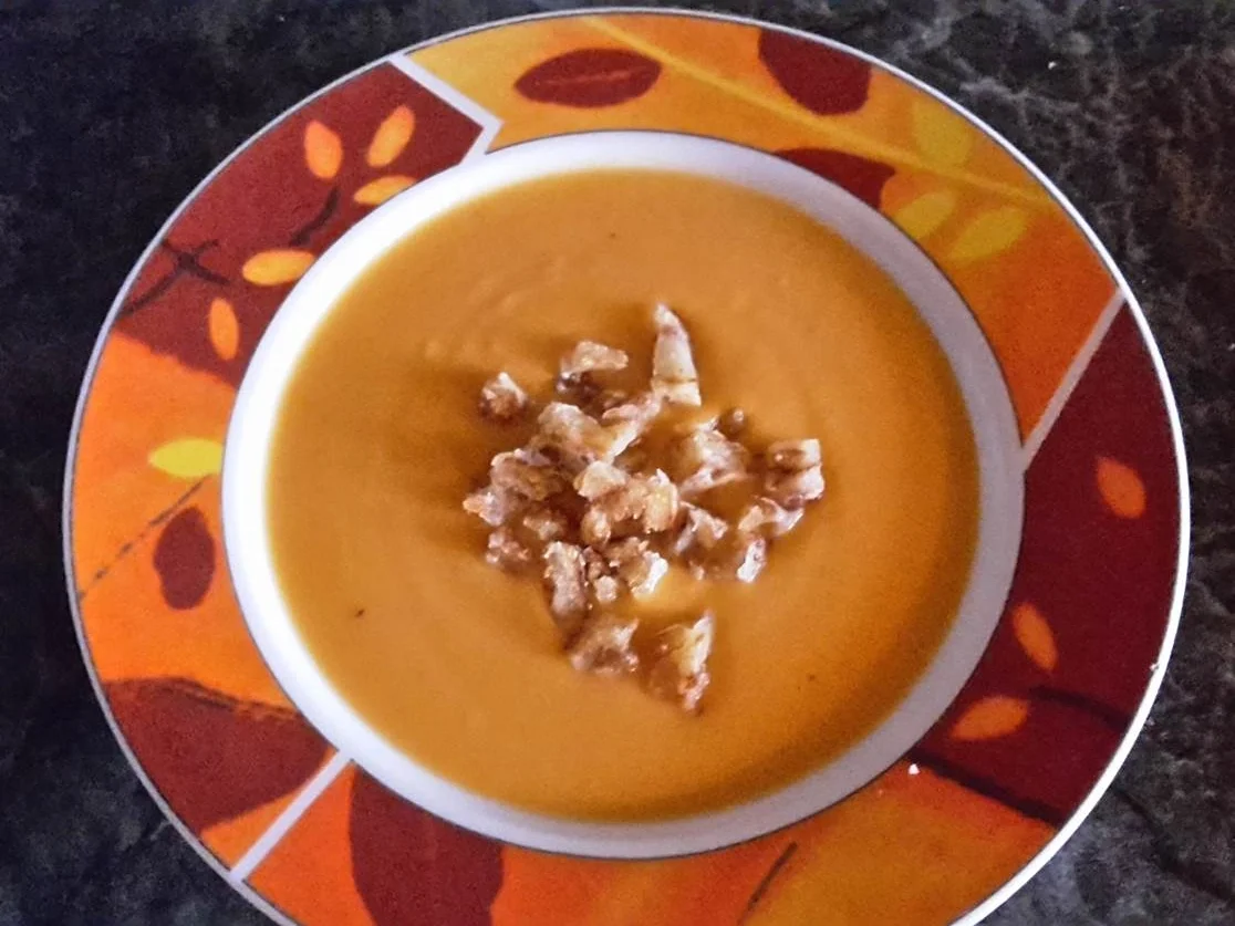 Rezept: Süßkartoffelsuppe mit Ingwer Bild Nr. 5318 Süßkartoffelsuppe mit Ingwer - Rezept - Bild Nr. 5318