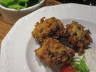Gemüse: Weißkrautkrapfen mit Knoblauch-Schmand-Dip - Rezept - Bild Nr. 5311