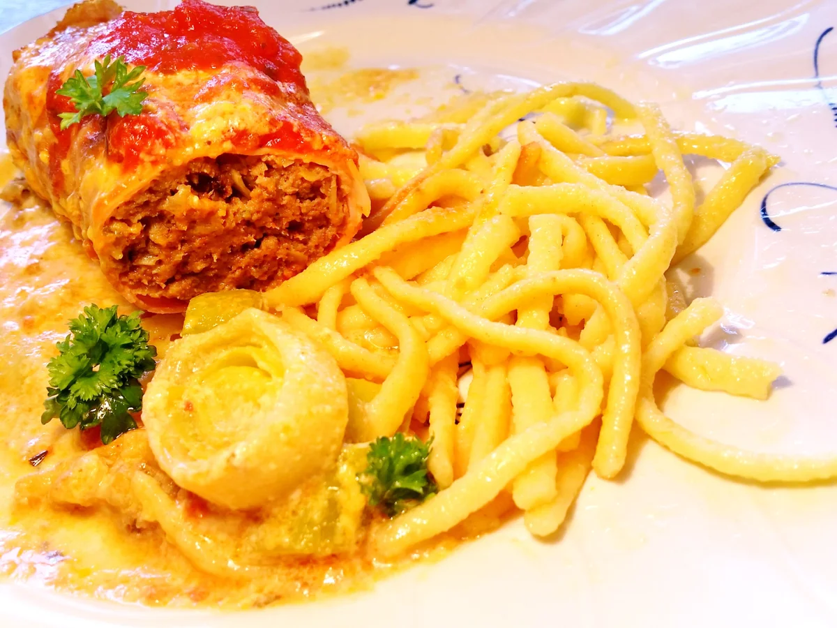 Pikante Hackröllchen mit Lauch - Rezept - Bild Nr. 5317