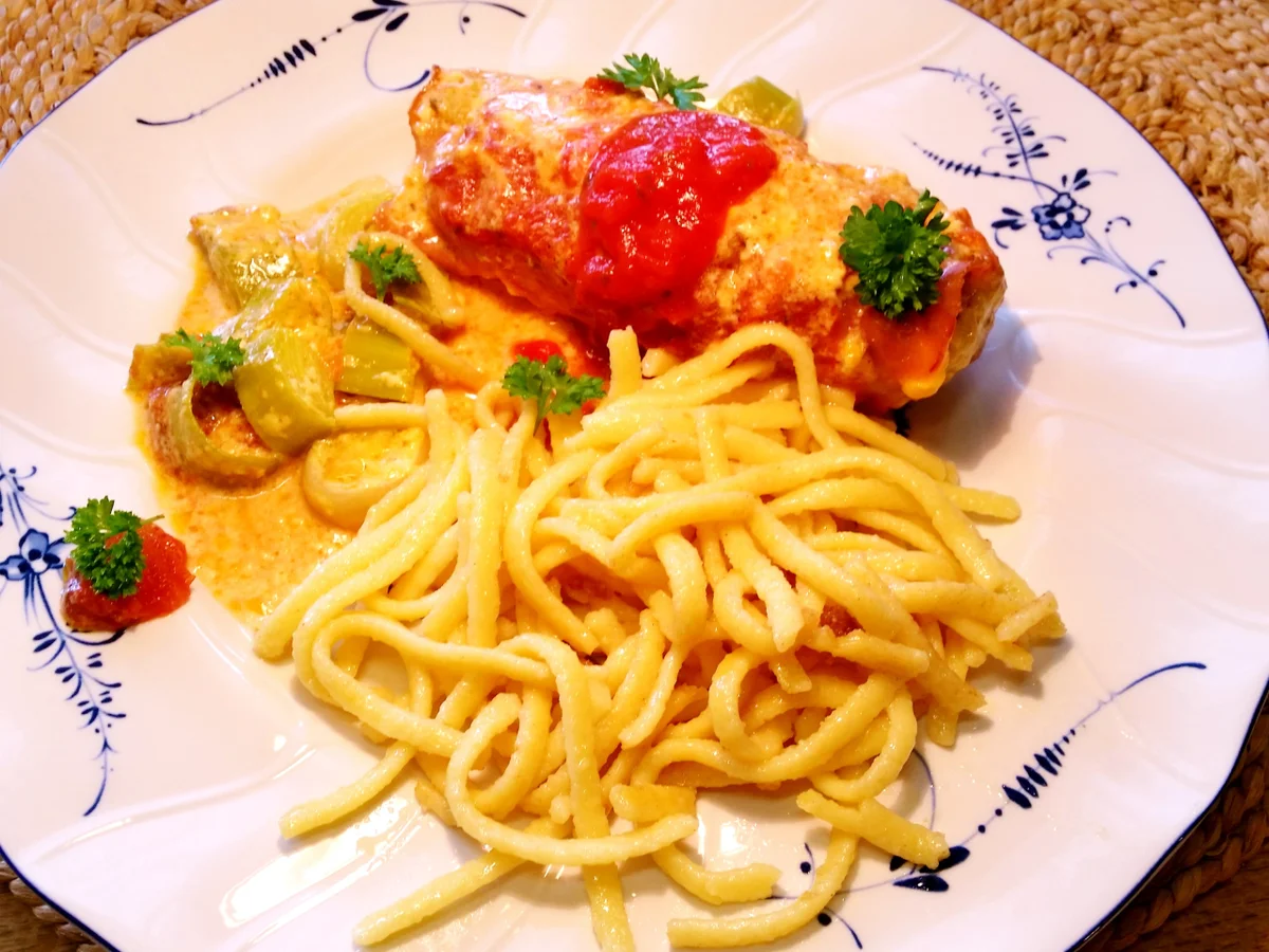 Pikante Hackröllchen mit Lauch - Rezept - Bild Nr. 5316