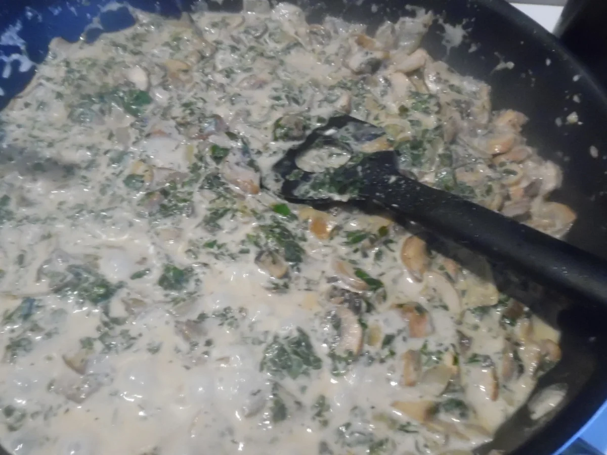 Nudel-Auflauf mit Geschnetzeltem vom Schweinefilet und Champignons - Rezept - Bild Nr. 5348