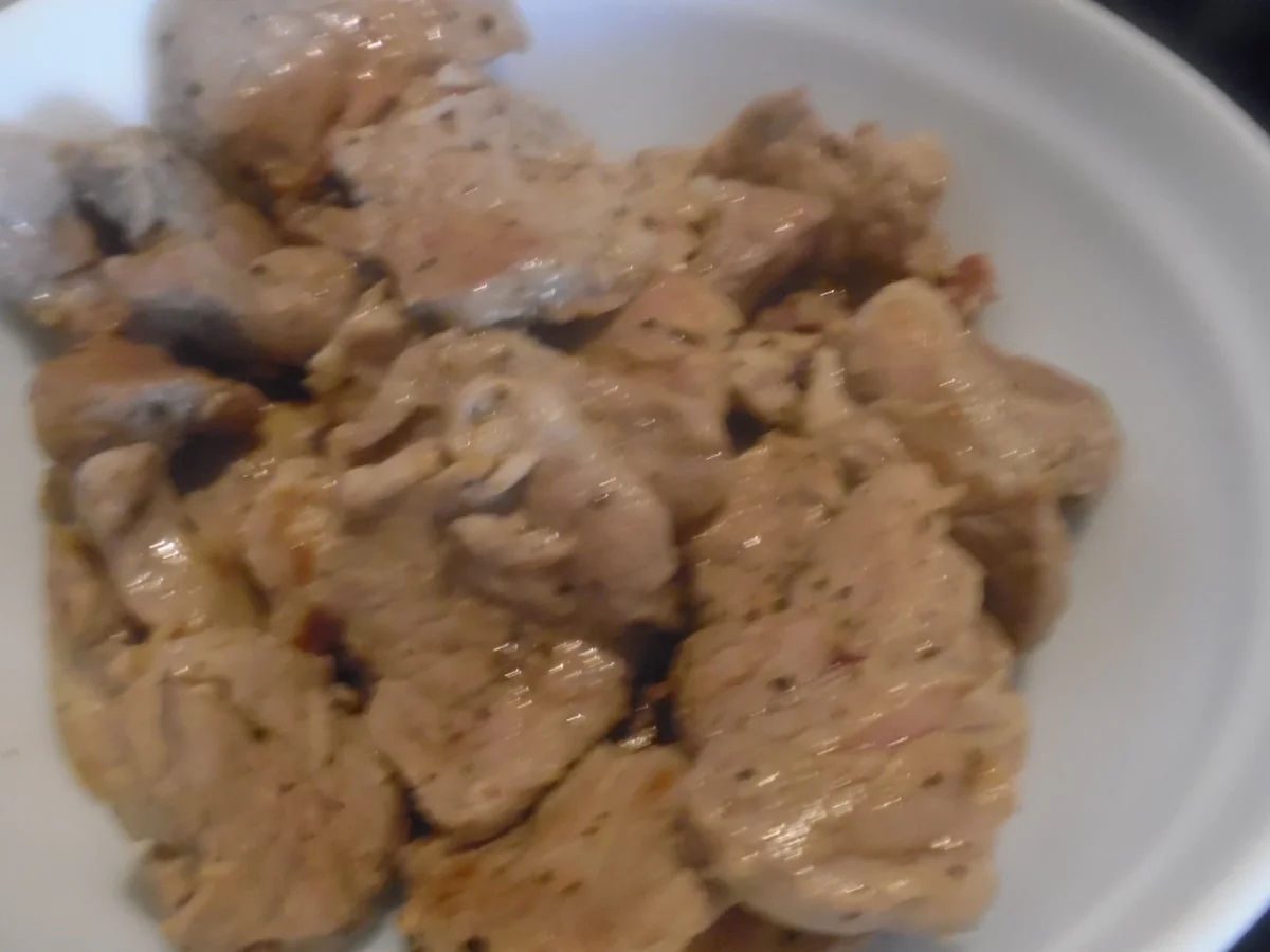 Nudel-Auflauf mit Geschnetzeltem vom Schweinefilet und Champignons - Rezept - Bild Nr. 5352