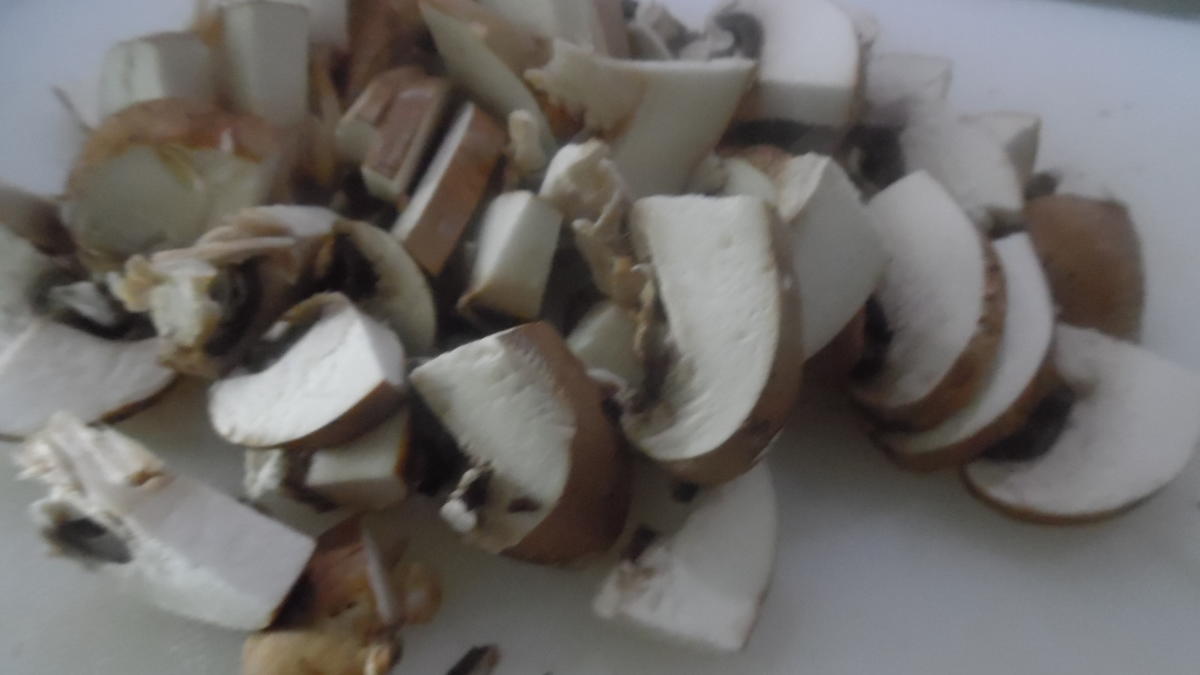 Nudel-Auflauf mit Geschnetzeltem vom Schweinefilet und Champignons - Rezept - Bild Nr. 5355