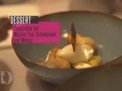 Sauerrahm-Matcha-Tee-Eis, Mango und Schokolade - Rezept - Bild Nr. 2