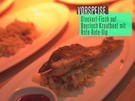 Nussiger Steckerlfisch auf Weißkohlbett & Rote-Bete-Dip - Rezept - Bild Nr. 2