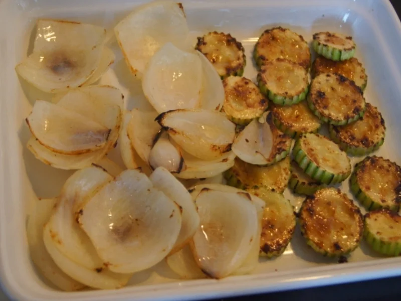 Kalbsmedaillon mit Gemüsetürmen - Rezept - Bild Nr. 5353