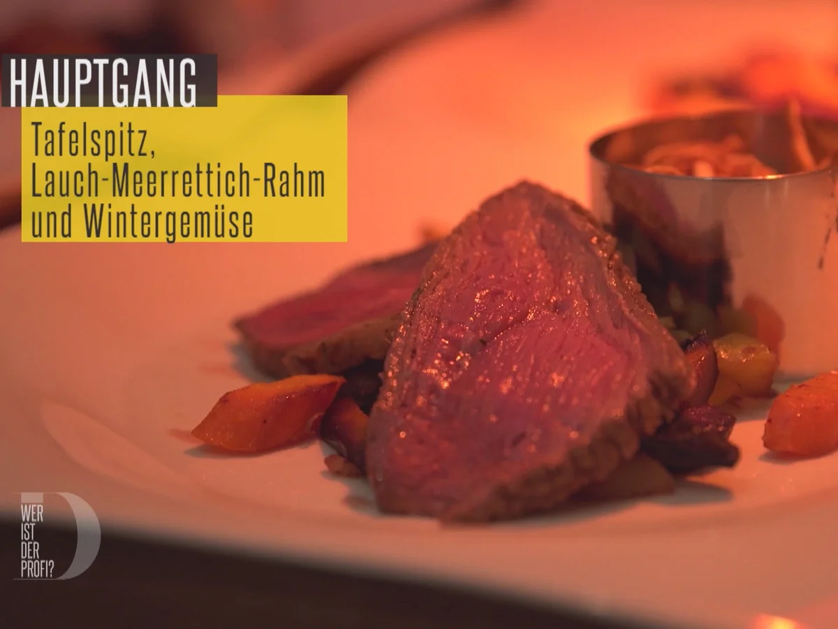 "Holles" Ofentafelspitz an Lauch-Meerrettich-Rahm und buntem Wurzelgemüse - Rezept - Bild Nr. 2