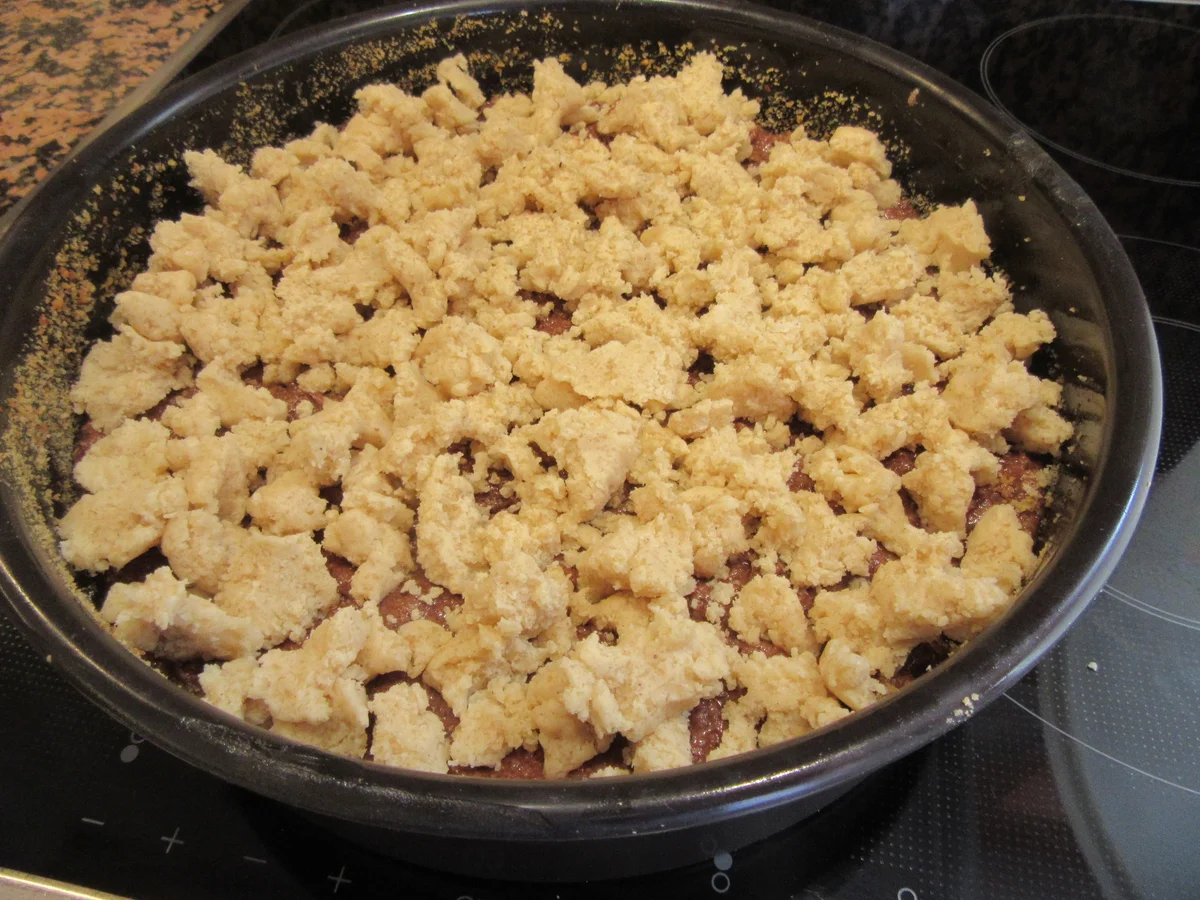 Backen: Streuselkuchen mit Füllung - Rezept - Bild Nr. 5347