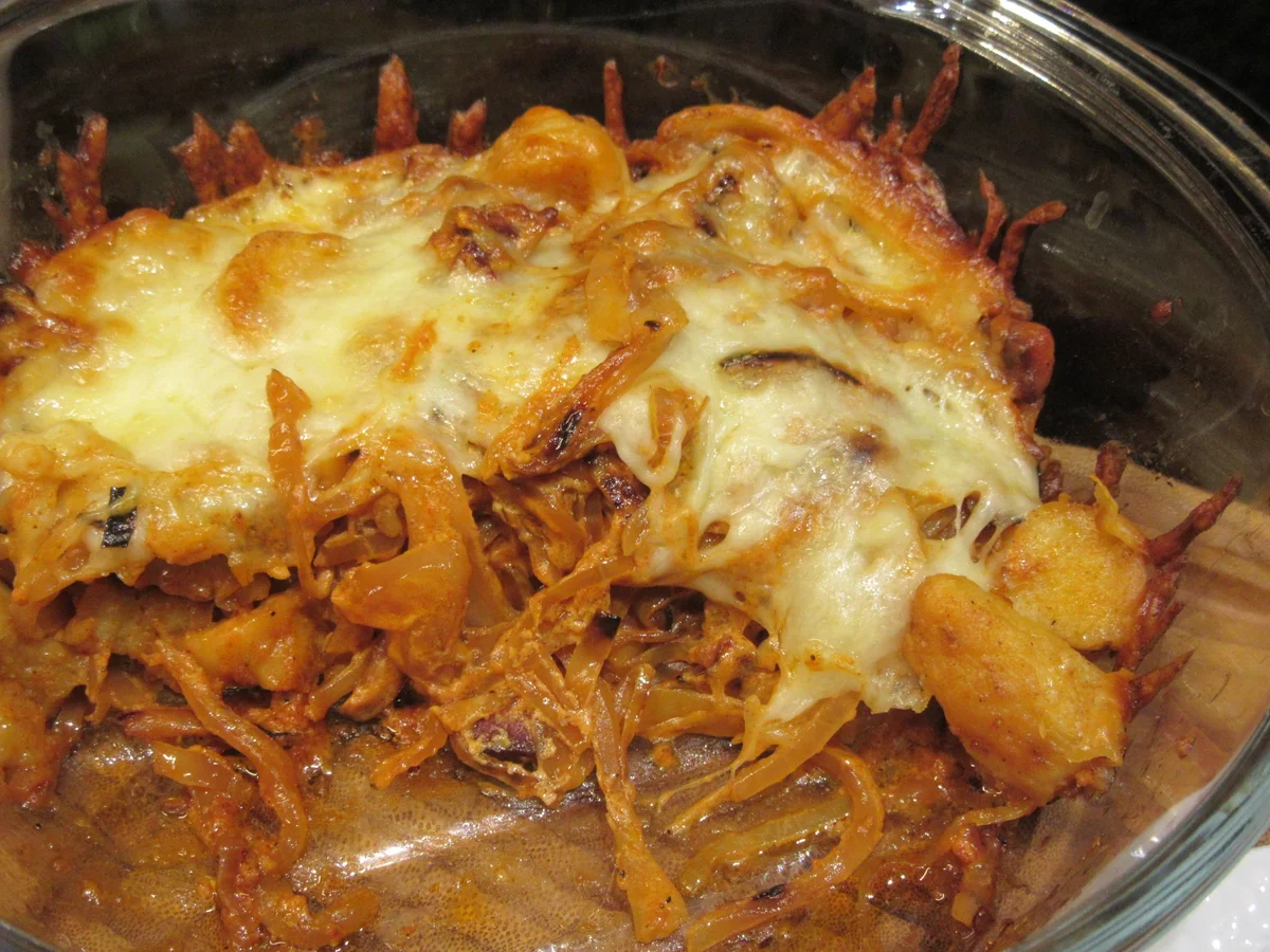 Rezept: Auflauf: Cremiger Schupfnudel-Weißkraut-Auflauf Bild Nr. 5357 Auflauf: Cremiger Schupfnudel-Weißkraut-Auflauf - Rezept - Bild Nr. 5357