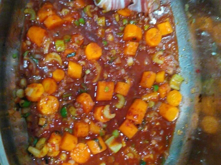 Rezept: Kaninchen im Baconmantel Bild Nr. 5353 Kaninchen im Baconmantel - Rezept - Bild Nr. 5353