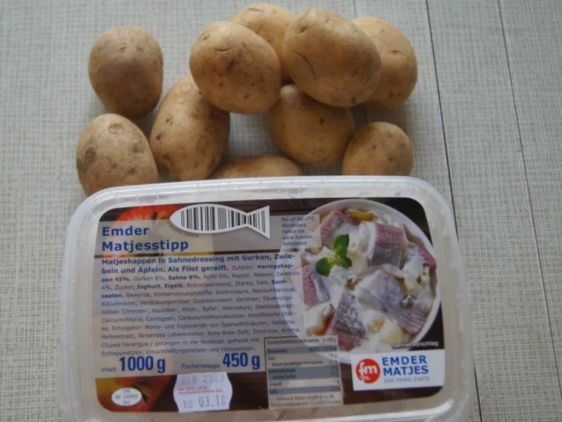 Pellkartoffeln mit Emder Matjesstipp - Rezept - Bild Nr. 5351