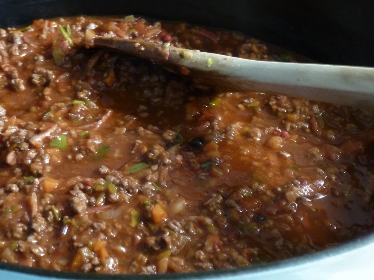 Bolognese - geschmort - Aus dem Backofen! Wie WIR sie mögen! - Rezept - Bild Nr. 5356