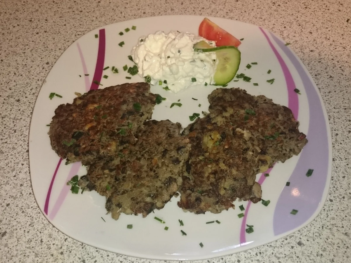 Rezept: Champignon-Bratlinge Bild Nr. 5350 Champignon-Bratlinge - Rezept - Bild Nr. 5350