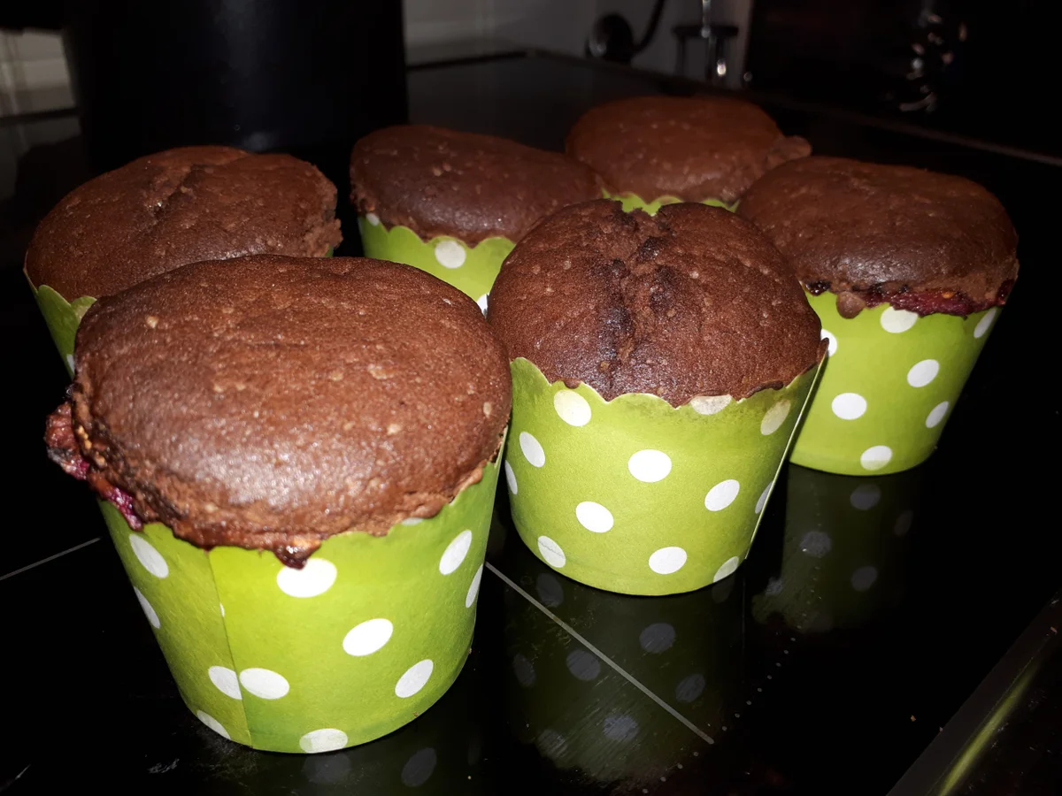 BiNe` S SCHOKOLADEN - HIMBEERCREME - MUFFINS - Rezept - Bild Nr. 5352