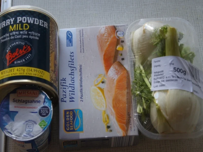 Wildlachsfilet auf Sahne-Fenchelbett - Rezept - Bild Nr. 5356