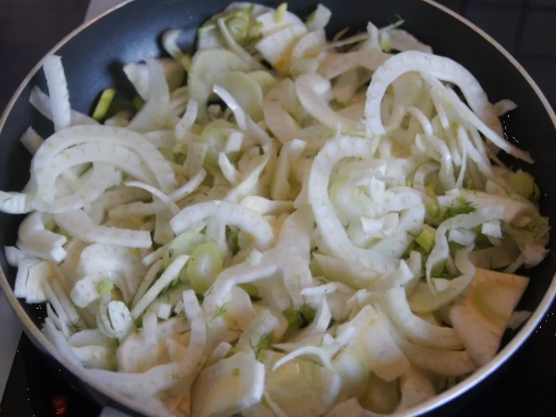 Wildlachsfilet auf Sahne-Fenchelbett - Rezept - Bild Nr. 5357