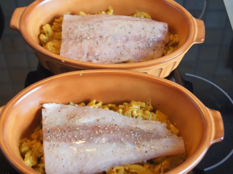 Wildlachsfilet auf Sahne-Fenchelbett - Rezept - Bild Nr. 5362