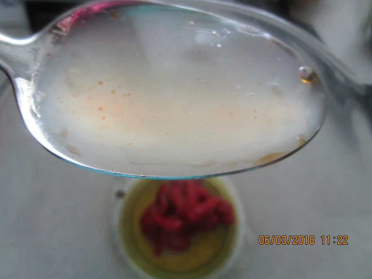 Rezept: Steinbeißer Filet mit kalter Paprikasauce und Zucchinigemüse Bild Nr. 5363 Steinbeißer Filet mit kalter Paprikasauce und Zucchinigemüse - Rezept - Bild Nr. 5363