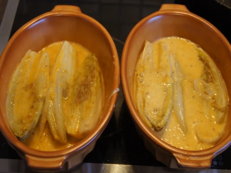 Rezept: Gebackenes Chicorée Omelett Bild Nr. 5358 Gebackenes Chicorée Omelett - Rezept - Bild Nr. 5358