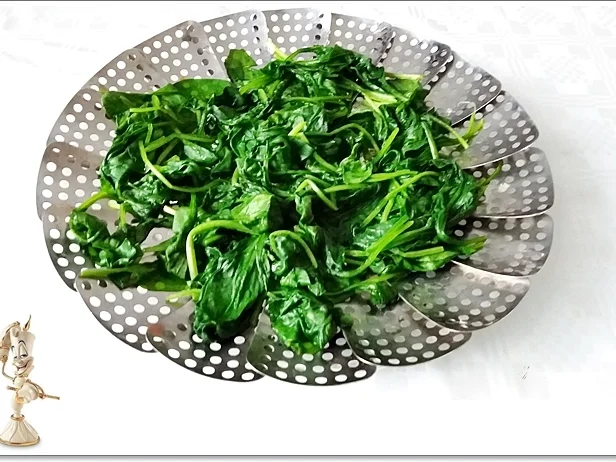 Spinat-Cremesuppe mit  Jakobsmuschel-Spieß - Rezept - Bild Nr. 5358