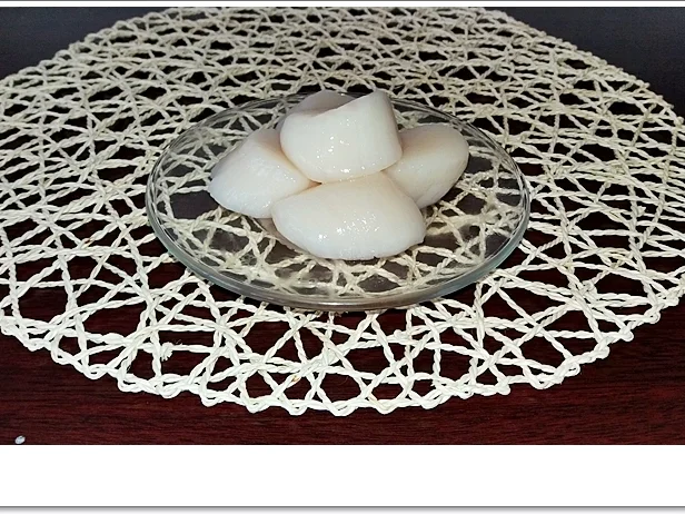 Spinat-Cremesuppe mit  Jakobsmuschel-Spieß - Rezept - Bild Nr. 5364