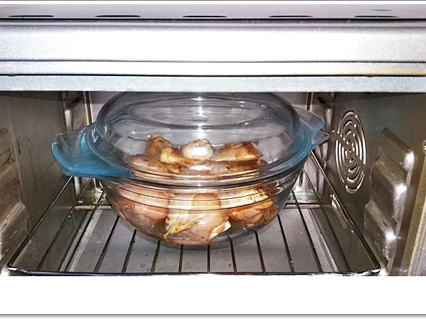 Marinierte Hähnchen-Unterschenkel aus dem Backofen mit Beilage - Rezept - Bild Nr. 5360