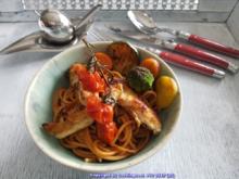 Rote Spaghetti (mit Knoblauch und Chili) selbst herstellen - Rezept - Bild Nr. 5358