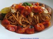 Rote Spaghetti (mit Knoblauch und Chili) selbst herstellen - Rezept - Bild Nr. 5370